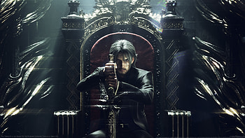 Final fantasy, noctis, video game, throne HD wallpaper