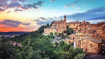 Montepulciano , Italian beauty, High-quality backgrounds, Tuscan charm HD wallpaper