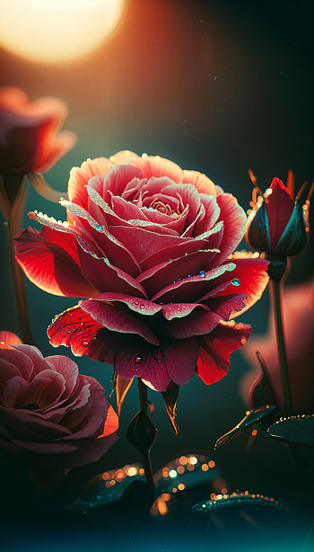 Elegant Rose: A Stunning , rose, flower, nature, graphy HD phone wallpaper