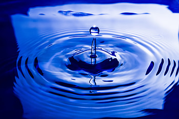 Macro, Circles, Close-Up, Drop HD wallpaper