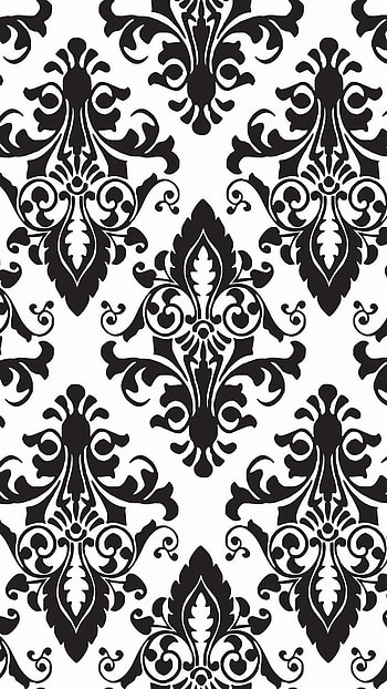 Damask, Design, Background HD phone wallpaper
