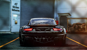 Porsche 911 Turbo S Twin Turbo Artistic, porsche-911, porsche, cars, artistic, artist, artwork, digital-art, artstation HD wallpaper