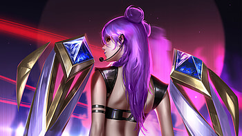 Kda Kaisa Lol Art , league-of-legends, games, artist, artwork, digital-art, artstation HD wallpaper