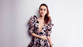 Lily Collins, Les Miserables, hoot, 2019 HD wallpaper