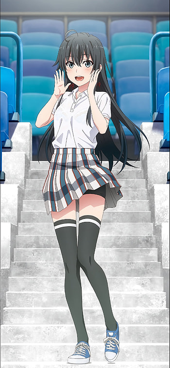 Yukino Yukinoshita, waifu, oregairu, anime HD phone wallpaper