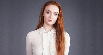 Sophie Turner, rehead, beautiful, 2019 HD wallpaper