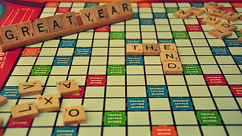 Scrabble , Word game art, Graphic design, Creative backgrounds HD wallpaper