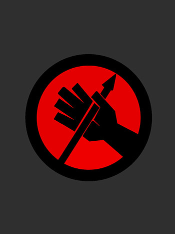 Red right hand, scp, symbol, red-right-hand HD phone wallpaper