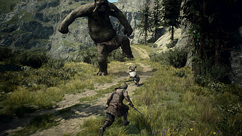Dragon's Dogma 2 Epic Battle Scene, video game, dragon's dogma 2 HD wallpaper