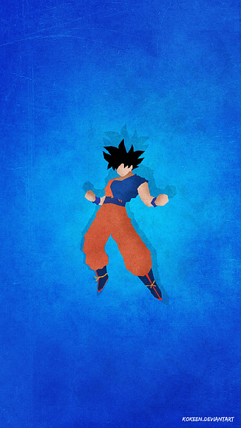 blue, goku, dangerous HD phone wallpaper