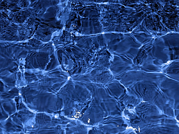 Cool Blue, blue, abstract, 3d, ripples, soothing, water HD wallpaper