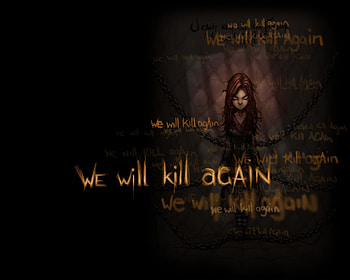 omen, evil, girl HD wallpaper