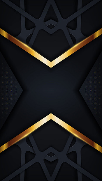 black gold amoled neon, digital, symbol, samsung, material, modern, symmetry, design, pattern, abstract, galaxy HD phone wallpaper