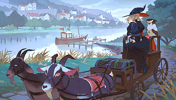fantasy, witch HD wallpaper