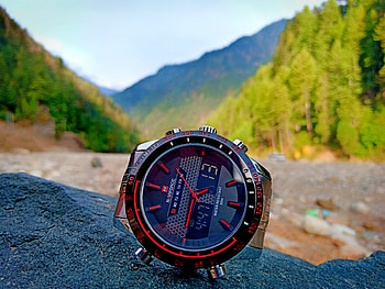 Scene in the mountains, sky, awesome, greenery, mountain, Kashmir, neelum, watch HD wallpaper
