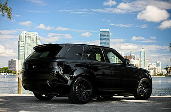 Black Range Rover Sport , High-quality beauty, Stunning background, Automotive perfection HD wallpaper