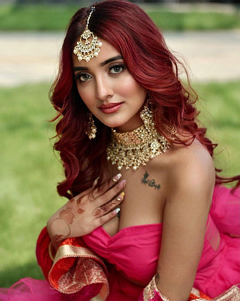 Nikita, red, lip HD phone wallpaper
