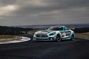 Mercedes AMG GT4, mercedes, mercedes-benz, cars, amg HD wallpaper