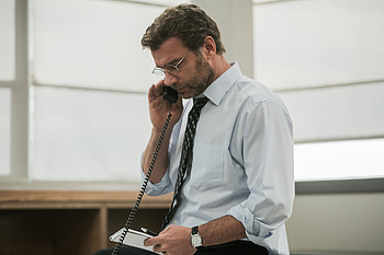 Liev Schreiber, Marty Baron, Spotlight movie, Journalism drama HD wallpaper