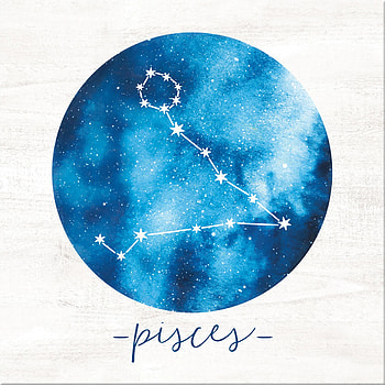 Pisces Zodiac Sign, Blue elephant artwork, Pisces zodiac canvas, Abstract home decor HD phone wallpaper