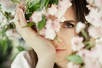 woman, face HD wallpaper