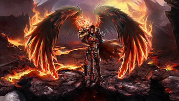 Might & Magic Heroes VI, Gothic games, Heroic , Angelic warrior HD wallpaper
