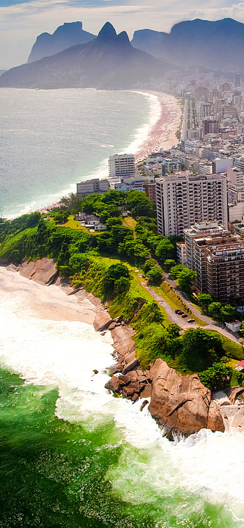 Rio de Janeiro, Travels, Urban landscape, Modern architecture HD phone wallpaper