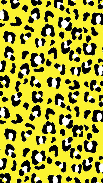 Cheetah Print, Yellow HD phone wallpaper