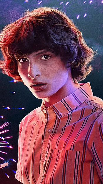 Stranger Things, Fin Wolfhard, Painting HD phone wallpaper