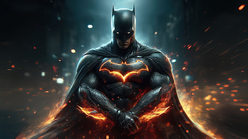 Batman Dreams At Dusk, batman, superheroes, artwork, art, digital-art, ai HD wallpaper