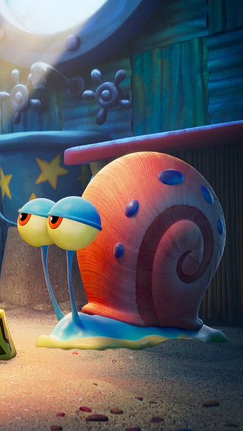 Gary the Snail, Animated character, SpongeBob SquarePants, TV show HD phone wallpaper