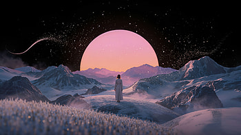 Ecliptic Serenity, artist, artwork, digital-art, deviantart HD wallpaper