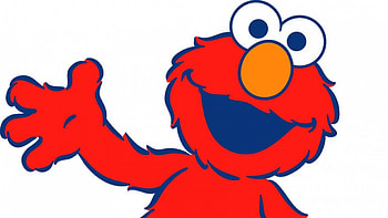 Elmo, Cheerful , Cute character, Vibrant backgrounds HD wallpaper