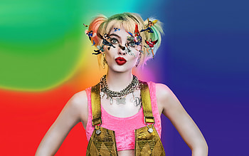 2020 movie, Birds of Prey, Harley Quinn HD wallpaper
