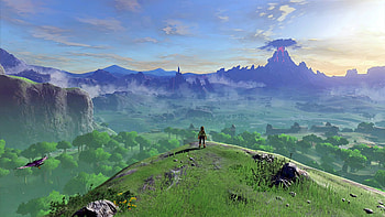 The Legend of Zelda: Breath of the Wild — Hyrule Vista, The Legend of Zelda: Breath of the Wild HD wallpaper