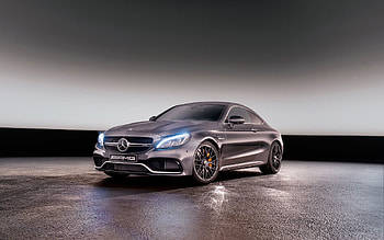 2017 Mercedes-Benz C63 AMG Coupe, car, Mercedes-Benz, Mercedes-Benz AMG, Mercedes-Benz C63 AMG HD wallpaper