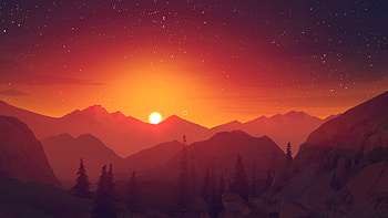 New Game Firewatch Is a Beautiful, Emotional Gut Punch HD wallpaper