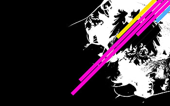 CMYK, pink, white, black, fl4shb4ck, graffiti, colors, , nice HD wallpaper