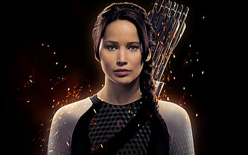 Jennifer Lawrence as Katniss, movies , Backgrounds HD wallpaper