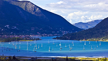 Nydri - Lefkada, nydri, greece, lefkada, Lefkadaisland HD wallpaper