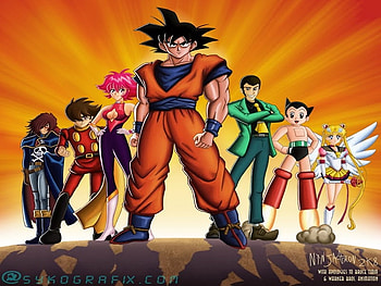 Duplicate Justice league, heroes, goku, cool, gang HD wallpaper