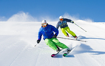 Skiing , Winter sports, Skiing scenery, Alpine skiing HD wallpaper