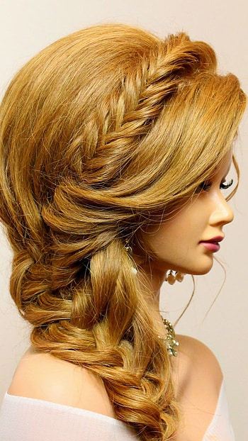 Hair Style, Party Wear, Amazing Hair Style HD phone wallpaper