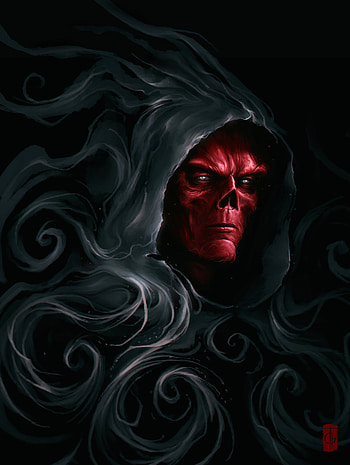 Stone Keeper Illustration, artist, artwork, behance, illustration, skull HD phone wallpaper