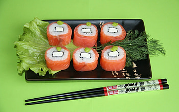 Food, Sushi HD wallpaper