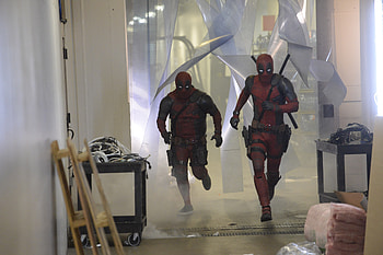 Ryan Renolds And James Corden In Deadpool Dress, deadpool-2, deadpool, movies, 2018-movies HD wallpaper