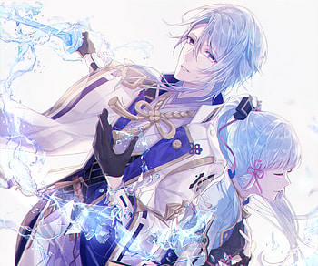 Kamisato Ayaka (Genshin Impact), Video Game, Genshin Impact, Kamisato Ayato HD wallpaper