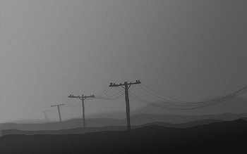 Dark grey bleak minimal HD wallpaper