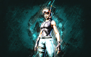 Fortnite Snorkel Ops Skin, Fortnite, main characters, blue stone background, Snorkel Ops, Fortnite skins, Snorkel Ops Skin, Snorkel Ops Fortnite, Fortnite characters HD wallpaper