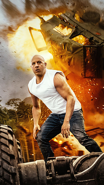 Dominic Toretto, Fast 9, Vin Diesel, Sony Xperia HD phone wallpaper